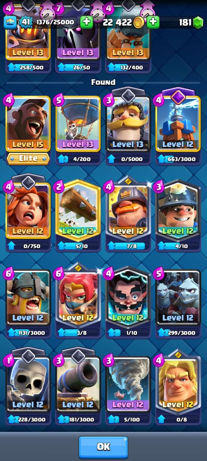 продажа аккаунта к игре Clash Royale